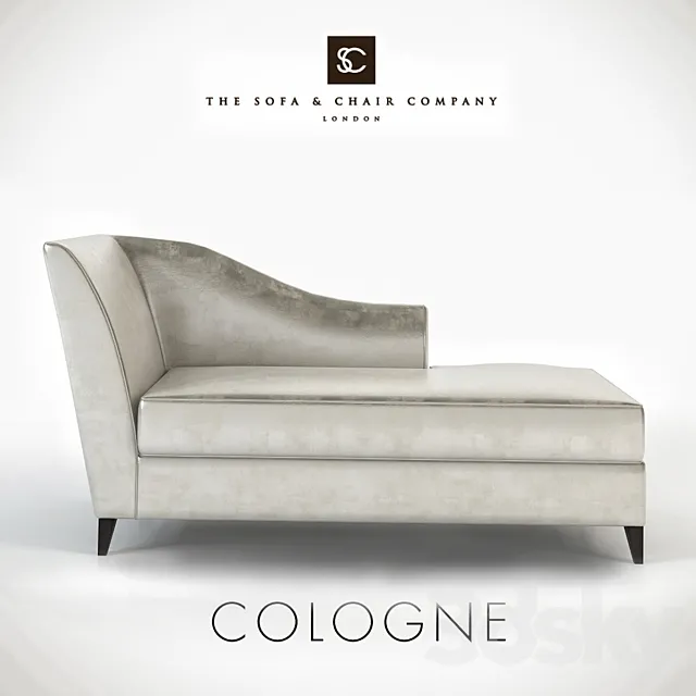 The sofa and chair Cologne 3DModel