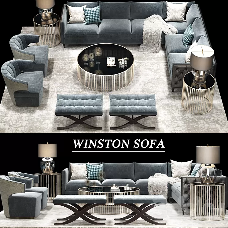 The Sofa and Chair Company _OCCASIONAL CHAIR 3D Model