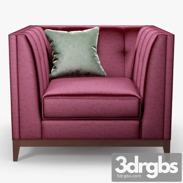 The Sofa And Chair Company Alexander Chair 3D Model Free