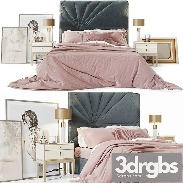 The sofa and chair company - sc bedroom furniture 2 3D Model Free