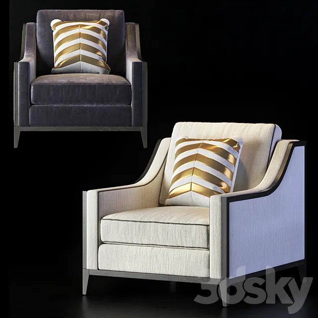 The Sofa and Chair Company Spencer Deluxe Armchair 3DModel