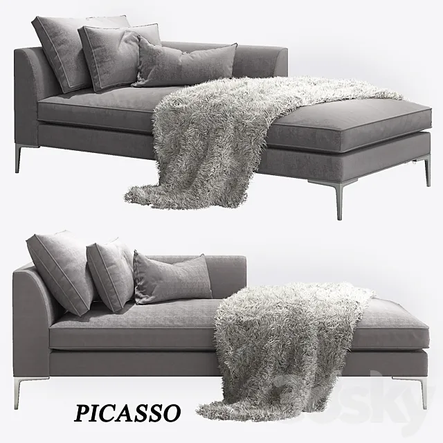 The Sofa and Chair Company_PICASSO_Chaise Lounge 3DModel
