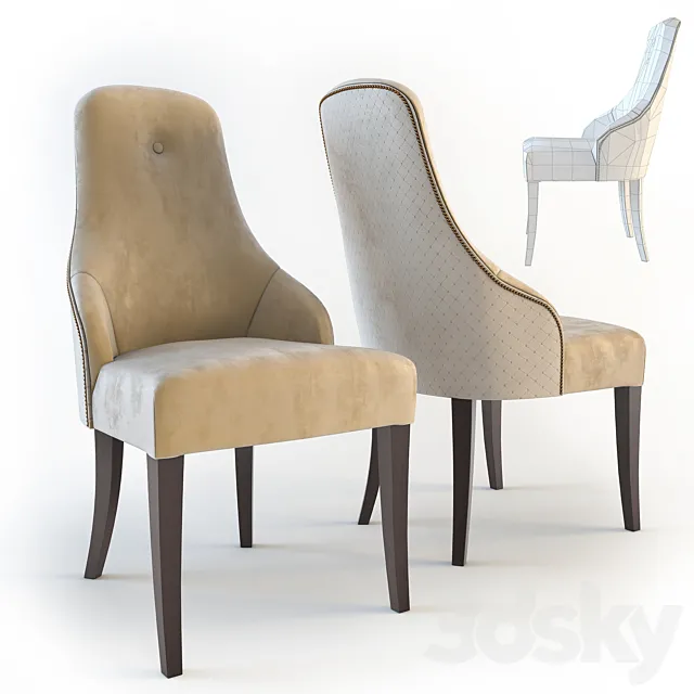 The Sofa And Chair JAMES 3DModel