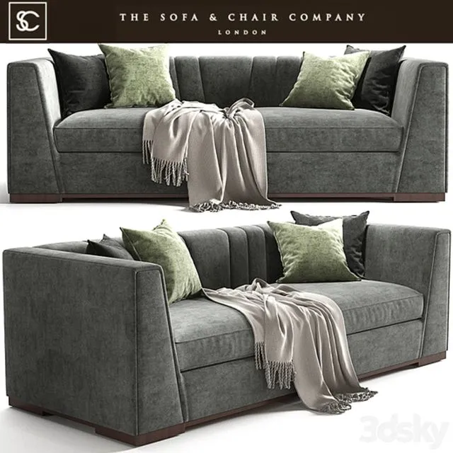 The Sofa & Chair Company 01 Valentino sofa 3D Model