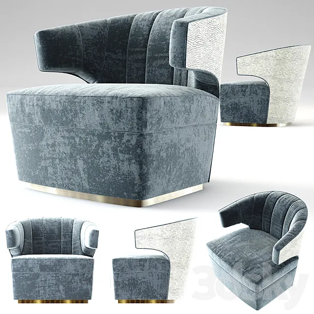 The Sofa & Chair Company _ OCCASIONAL CHAIR 001 3D Model