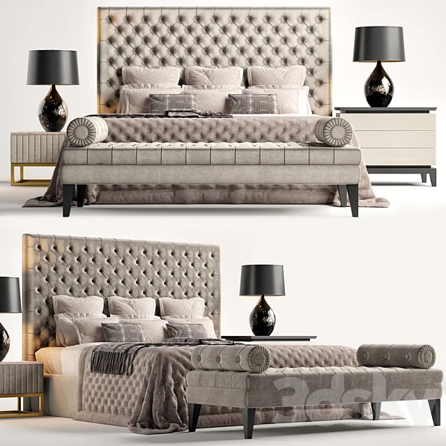 The Sofa & Chair Company Rossini Bed 3DModel