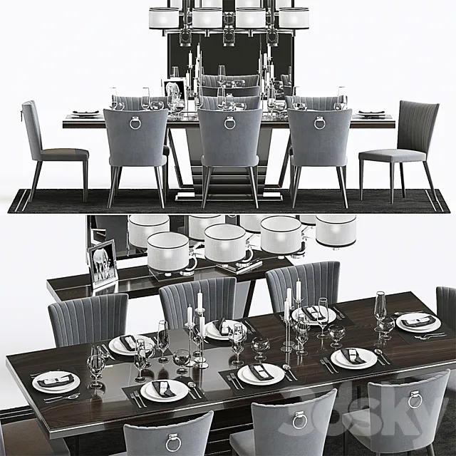 The Sofa & Chair Company Set 12 3DModel