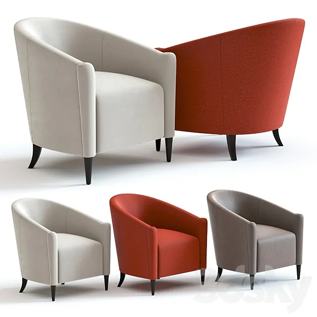 The Sofa & Chair Greco Armchair 3DModel
