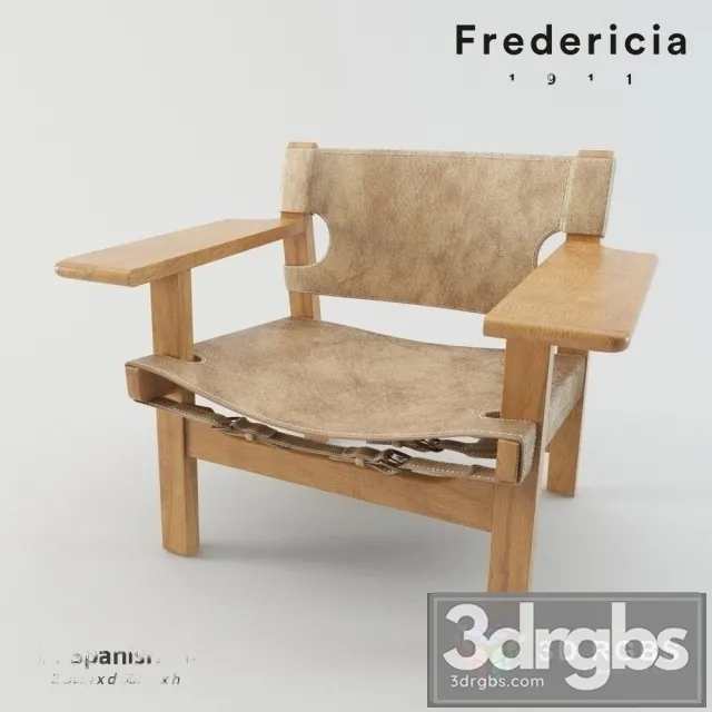 The Spanish Chair 3D Model Free