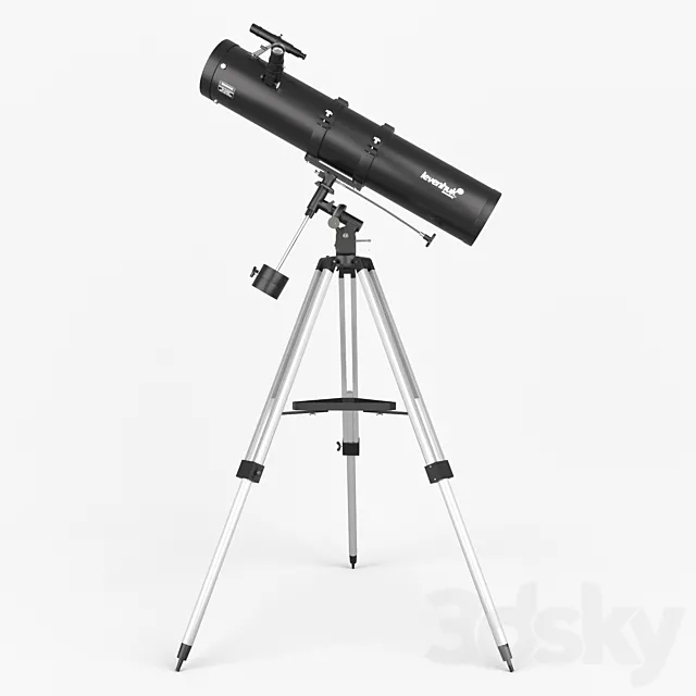 The telescope Levenhuk Skyline 130h900 EQ 3DModel