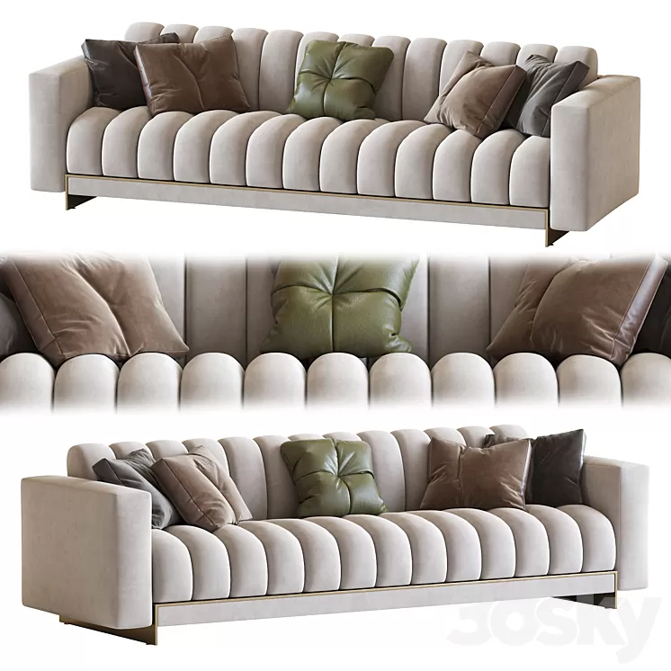 The Well Balanced Sofa 3D Model