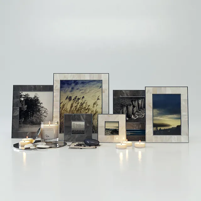 The White Comany decor set 3DModel