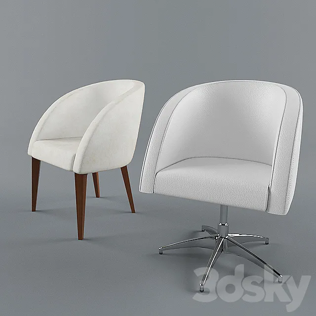 Thea chair factory Besana 3DModel