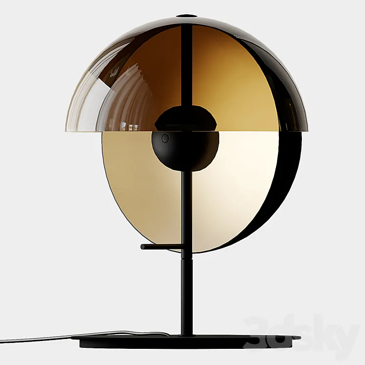 Theia M LED Table Lamp by Mathias Hahn from Marset 3D Model Free