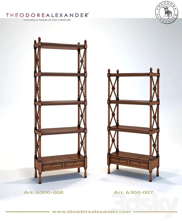 Theodore Alexander art. 6300-007_008 3D Model