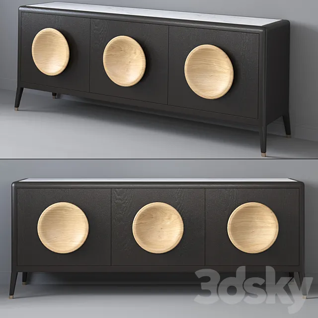 Theodore Alexander Collins Dresser II 3D Model