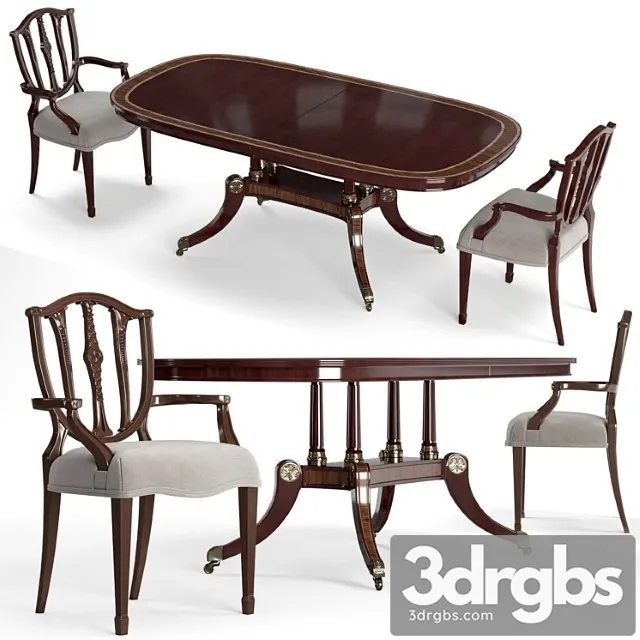 Theodore Alexander Palmerstones Brass Rosette 3D Model Free