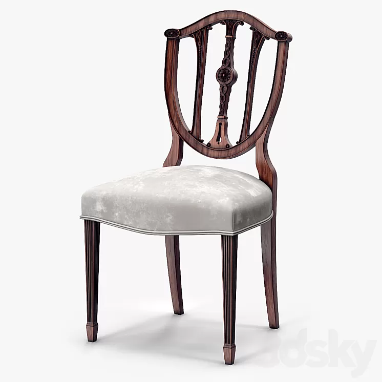 Theodore Alexander Palmerstons Dinner Chair 3D Model