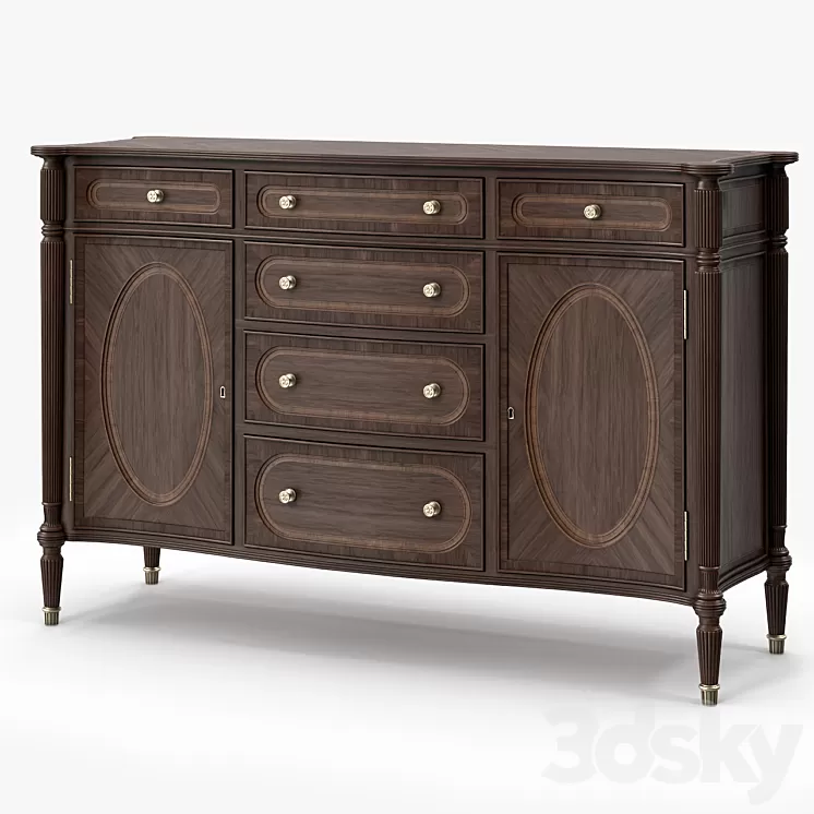 Theodore Alexander South Parade Sideboard 3D Model