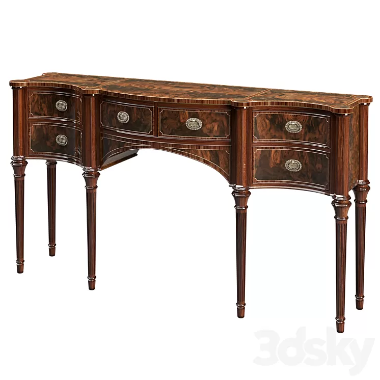 Theodore Alexander Stanhope Row sideboard 3D Model