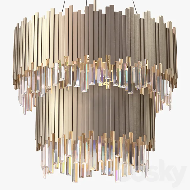 Theodore Alexander Tyrol Chandelier 3DModel