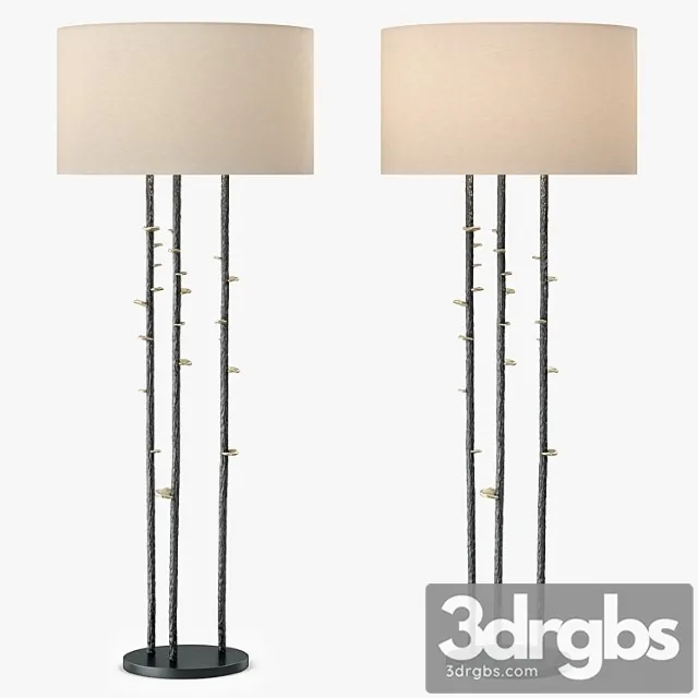 Theodore Alexander Vale Floor Lamp 3D Model Download