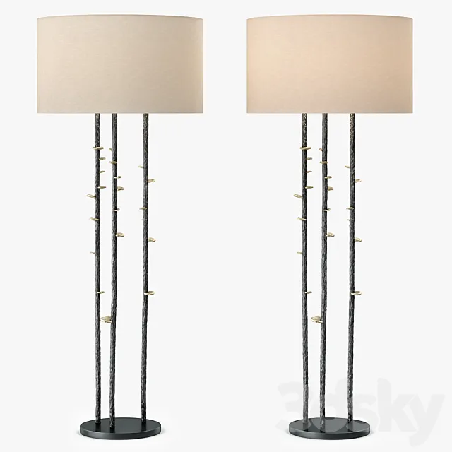 Theodore Alexander Vale Floor Lamp 3D Model