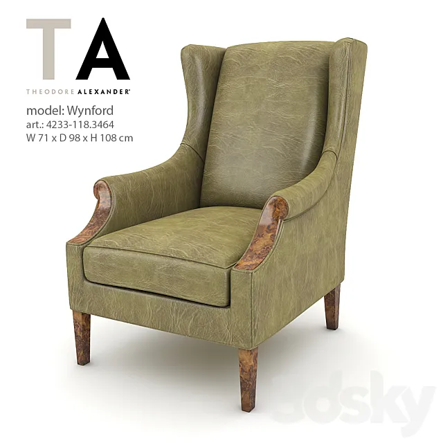 Theodore Alexander - Wynford 3D Model