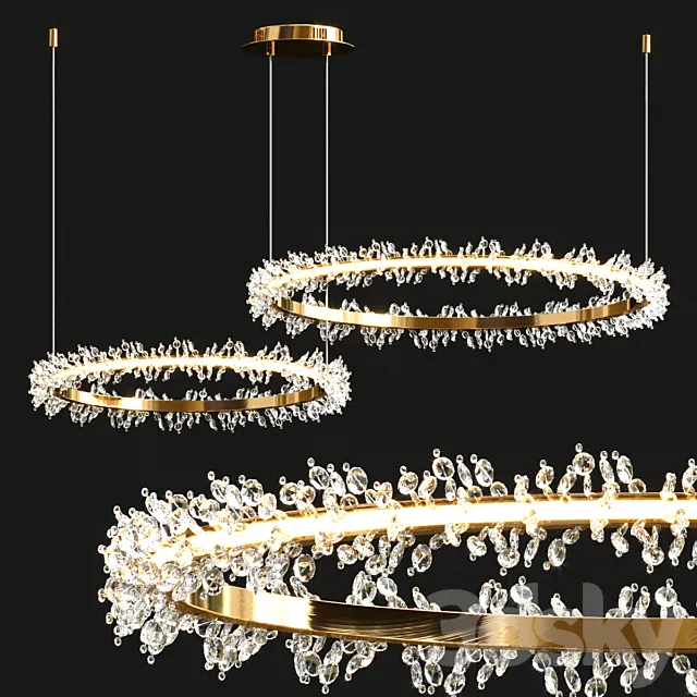 Thera two ring chandelier Free Download