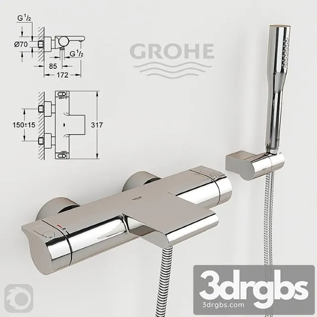 Thermostat Grohe Grohtherm 2000 34174001 3D Model Free