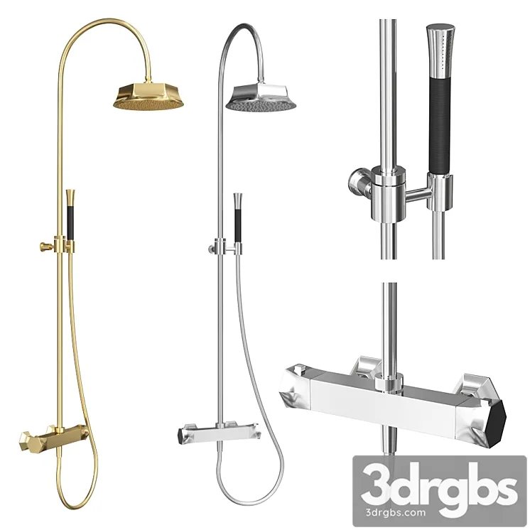 Thermostatic Shower Cisal Cherie 3D Model Free