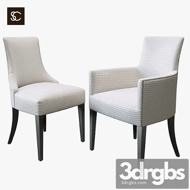 Thesofa and Chair Charles Carver 3D Model Free