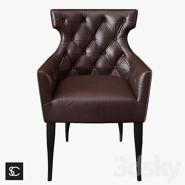 thesofa & chaircompany GUINEA CARVER 3DModel