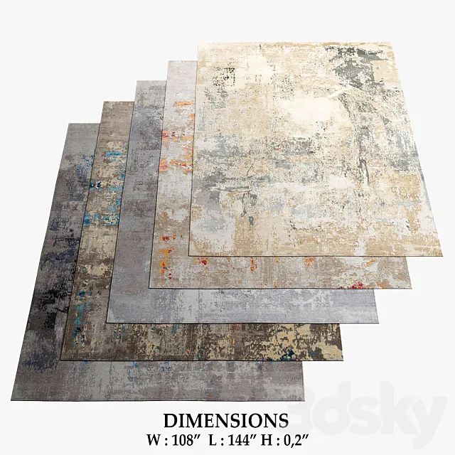 THIBAULT VAN RENNE Rugs_459 3D Model