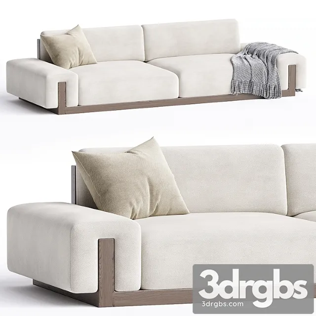 Thierry Lemaire U Sofa 3D Model Free