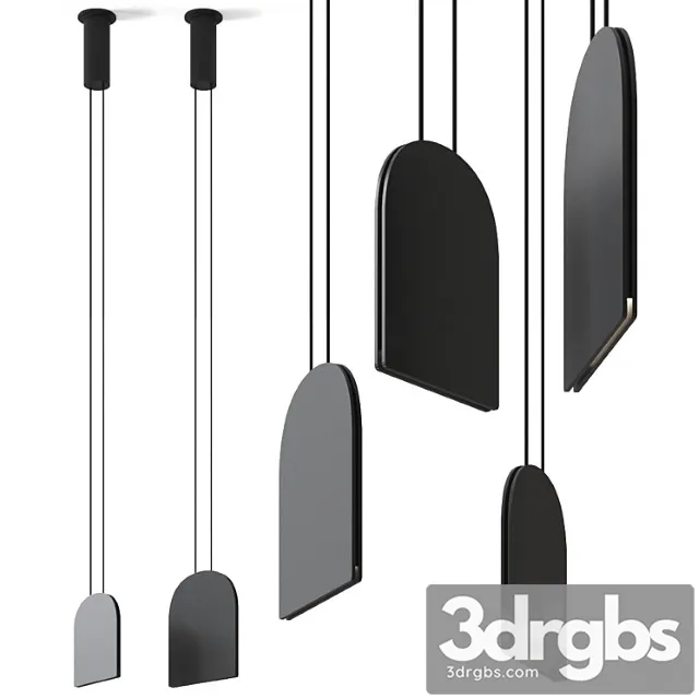 Thin by toss pendant lamp