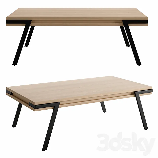 Thinh coffee table 3D Model
