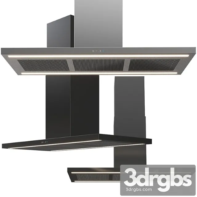 This Island by Elica Extract Cooker Hood 3D Model Free