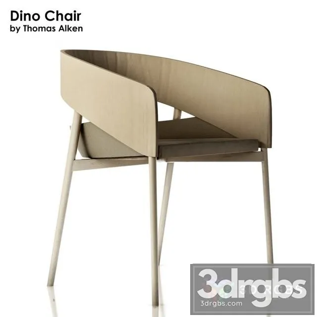 Thomas Alken Dino Chair 3D Model Free