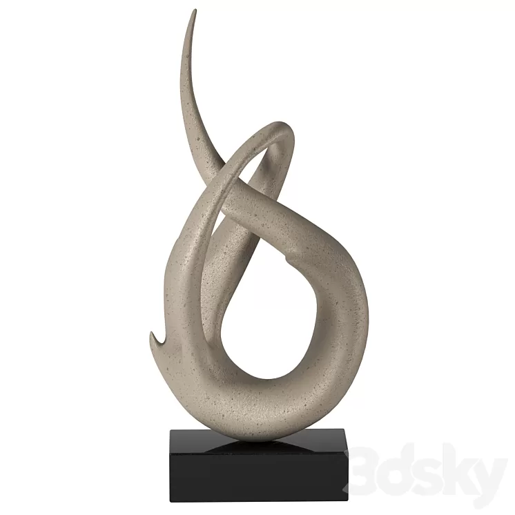 Thomas Gymnastic Figurine Modern Sculpture 3D Model
