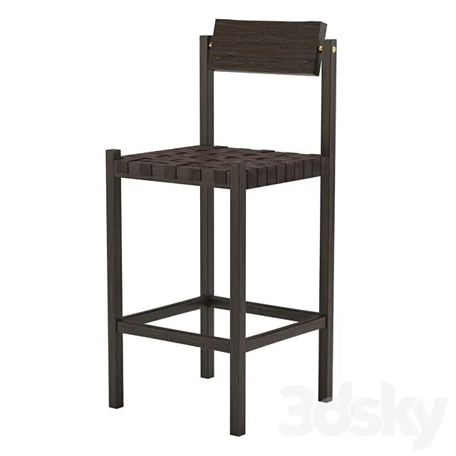 Thomas Hayes The Mills barstool 3D Model
