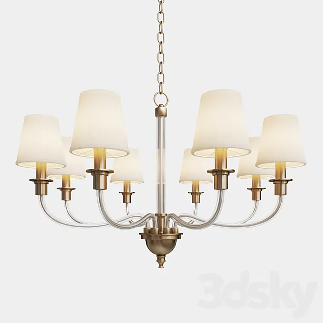 Thomas Obrien-Vivian Chandelier 3D Model