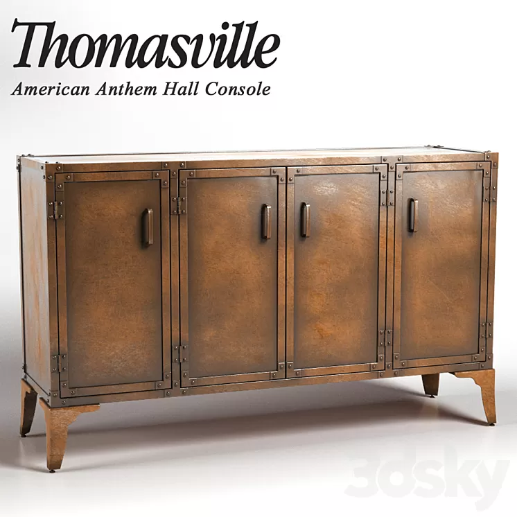 Thomasville American Anthem Hall Console 3D Model