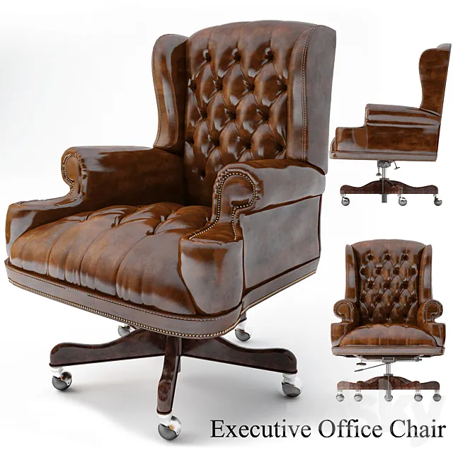 Thomasville Executive Office Chair. Working chair 3DModel
