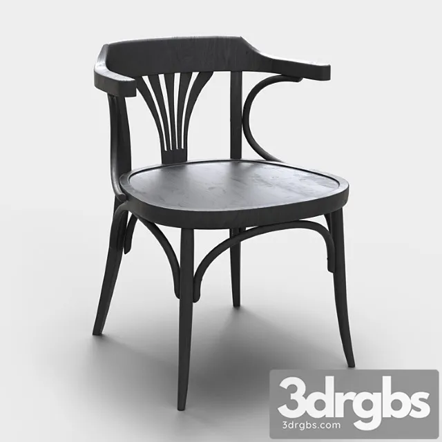 Thonet chair 2 3D Model Free