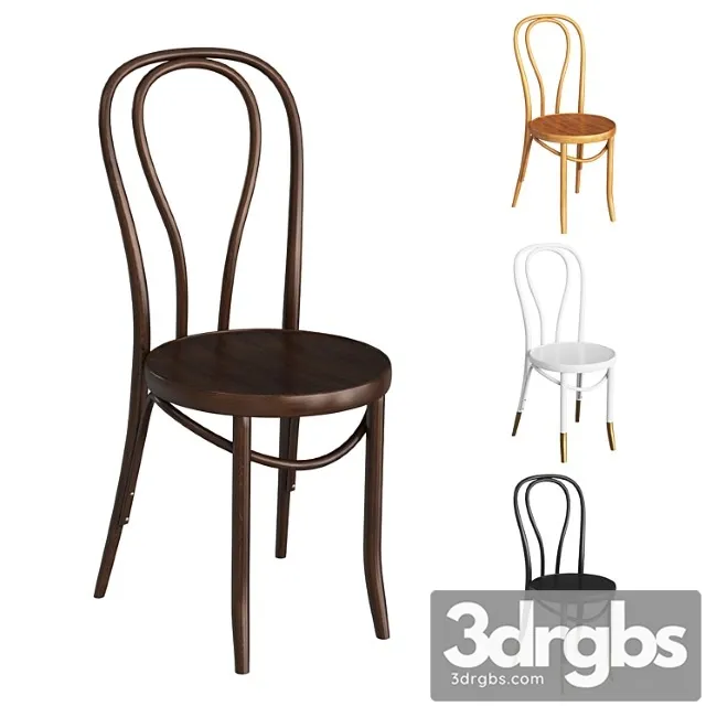 Thonet No 18 Chair 3D Model Free