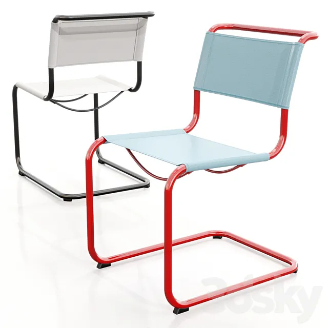Thonet S 33 N 3D Model
