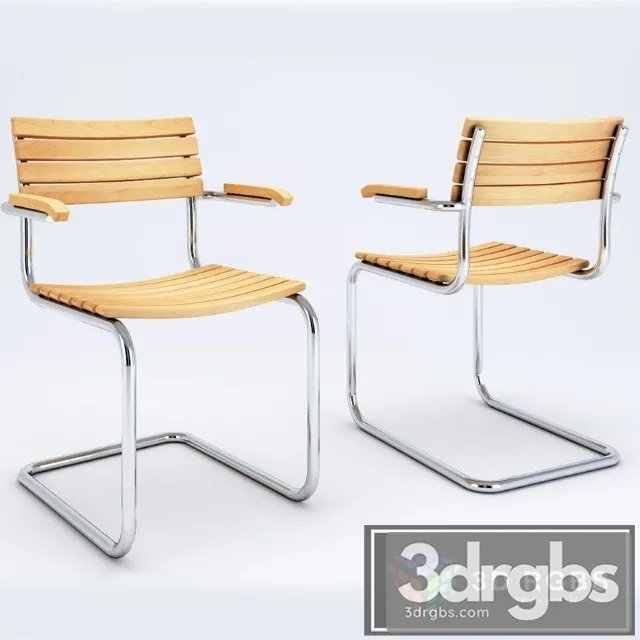 Thonet S 40 Chair 3D Model Free