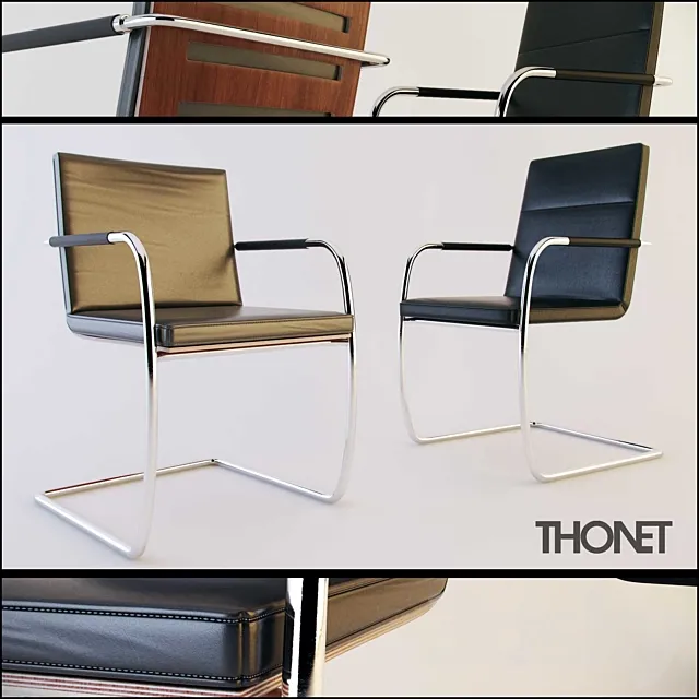 Thonet s60 & s61v. 3D Model