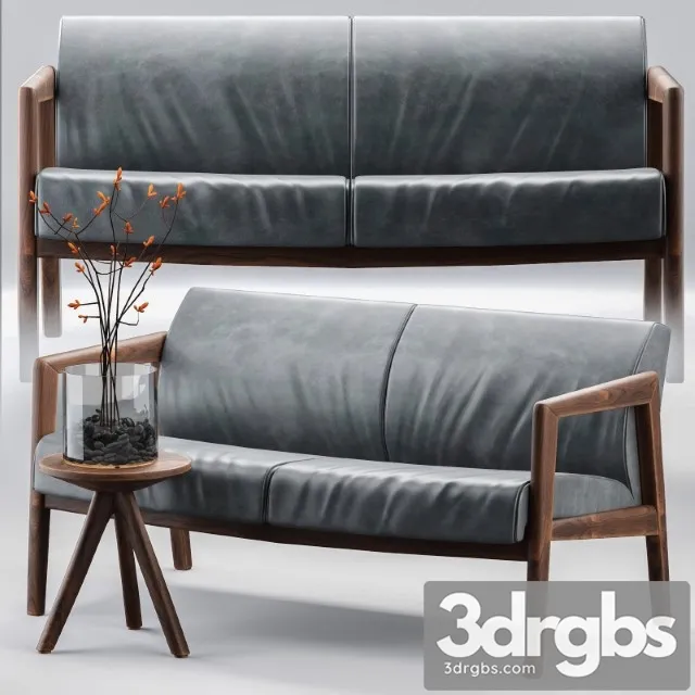 Thonet Sofa 3D Model Free